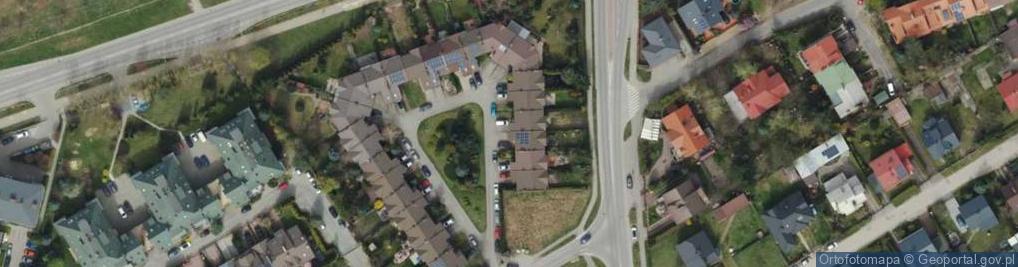 Zdjęcie satelitarne Asnyka Adama ul.