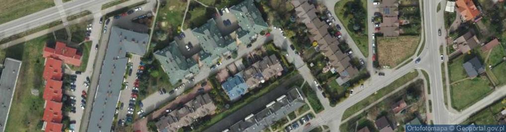 Zdjęcie satelitarne Asnyka Adama ul.