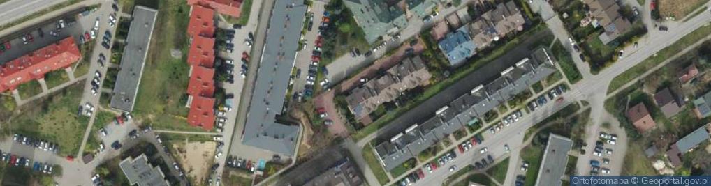 Zdjęcie satelitarne Asnyka Adama ul.