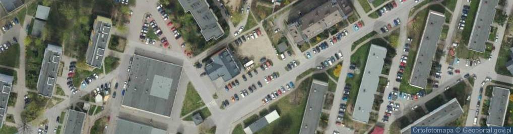 Zdjęcie satelitarne Asnyka Adama ul.