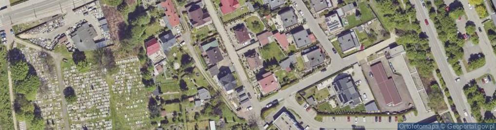 Zdjęcie satelitarne Astrów ul.