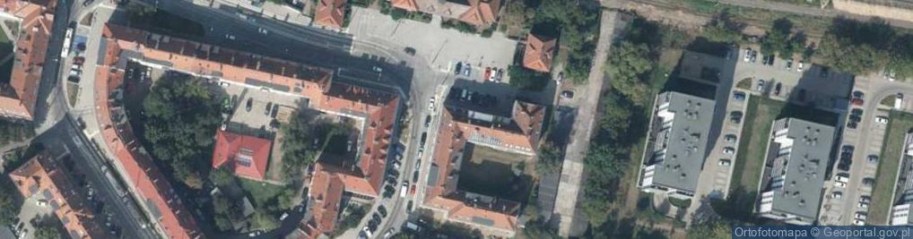 Zdjęcie satelitarne Asnyka Adama ul.