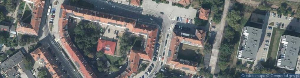 Zdjęcie satelitarne Asnyka Adama ul.
