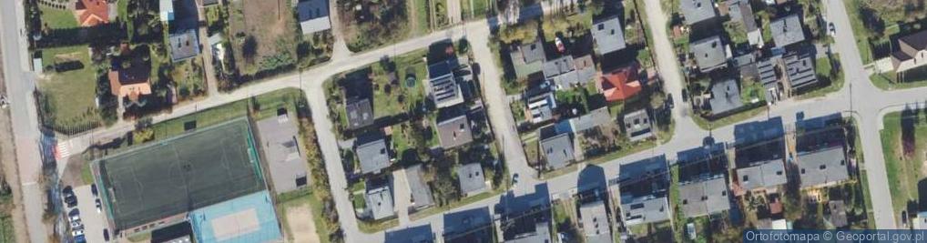 Zdjęcie satelitarne Asnyka Adama ul.