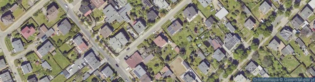 Zdjęcie satelitarne Astrów ul.