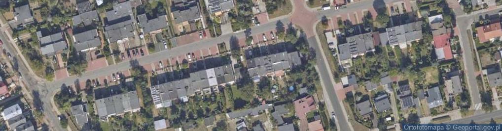 Zdjęcie satelitarne Astrowa ul.