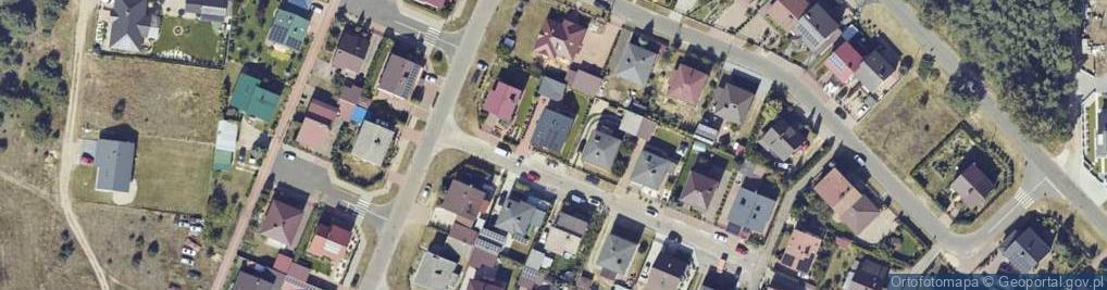 Zdjęcie satelitarne Asnyka Adama ul.