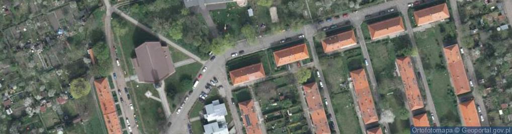 Zdjęcie satelitarne Asnyka Adama ul.
