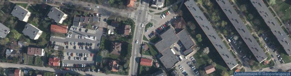 Zdjęcie satelitarne Asnyka Adama ul.