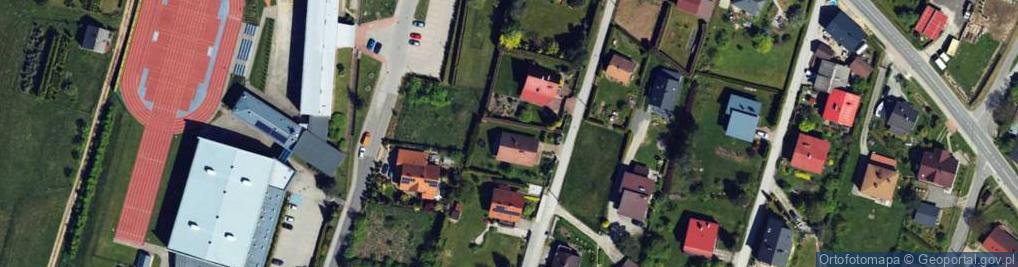 Zdjęcie satelitarne Astrów ul.