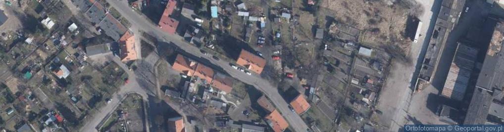 Zdjęcie satelitarne Asnyka Adama ul.