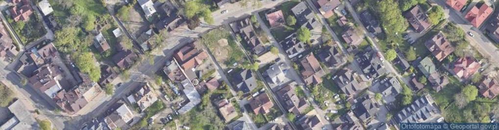 Zdjęcie satelitarne Asnyka Adama ul.