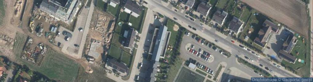 Zdjęcie satelitarne Astronomiczna ul.