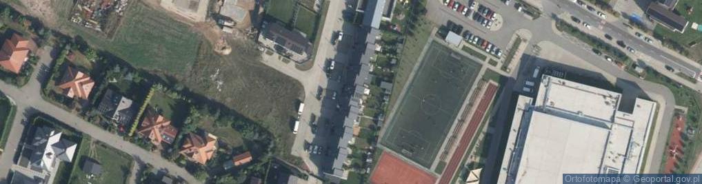 Zdjęcie satelitarne Astronomiczna ul.