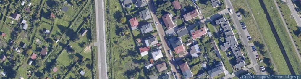 Zdjęcie satelitarne Asnyka Adama ul.