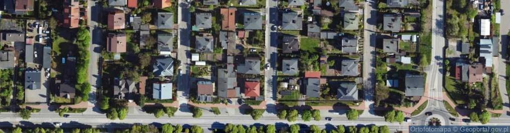 Zdjęcie satelitarne Astrowa ul.