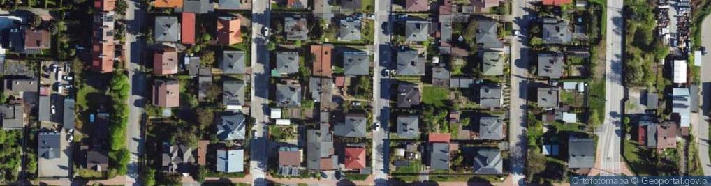 Zdjęcie satelitarne Astrowa ul.