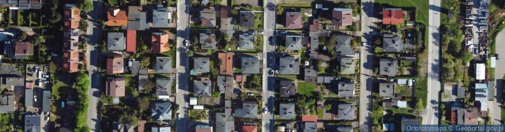 Zdjęcie satelitarne Astrowa ul.