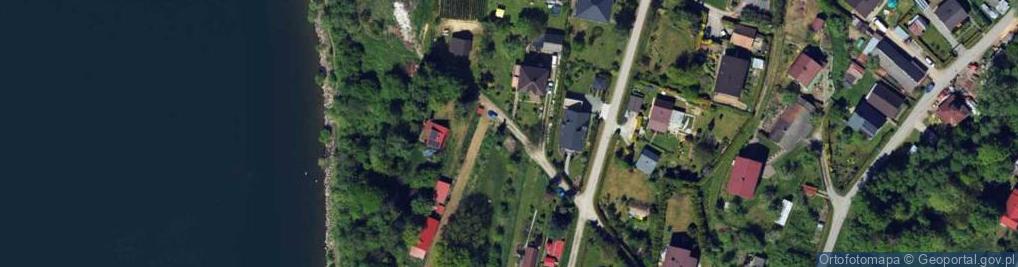Zdjęcie satelitarne Astrów ul.