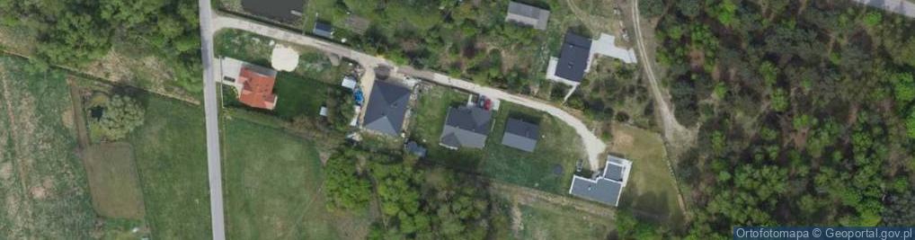 Zdjęcie satelitarne Atramentowa ul.