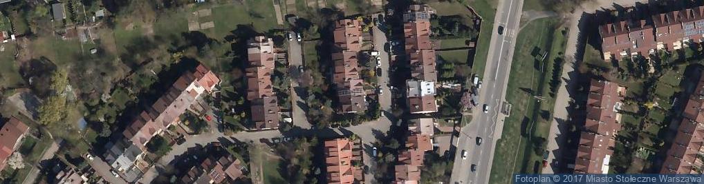 Zdjęcie satelitarne Atlasowa ul.