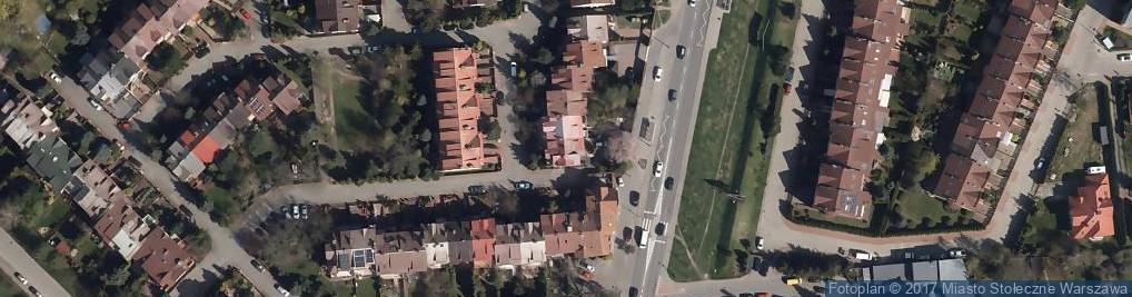Zdjęcie satelitarne Atlasowa ul.