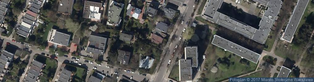 Zdjęcie satelitarne Ateńska ul.
