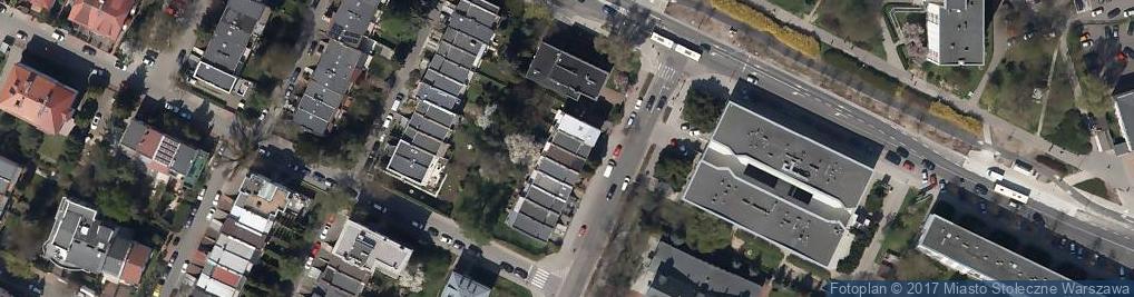 Zdjęcie satelitarne Ateńska ul.