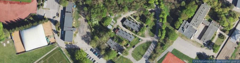 Zdjęcie satelitarne Augustiańska ul.