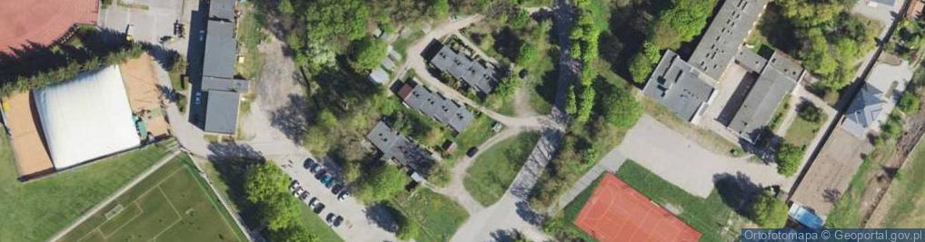 Zdjęcie satelitarne Augustiańska ul.
