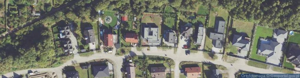 Zdjęcie satelitarne Austriacka ul.