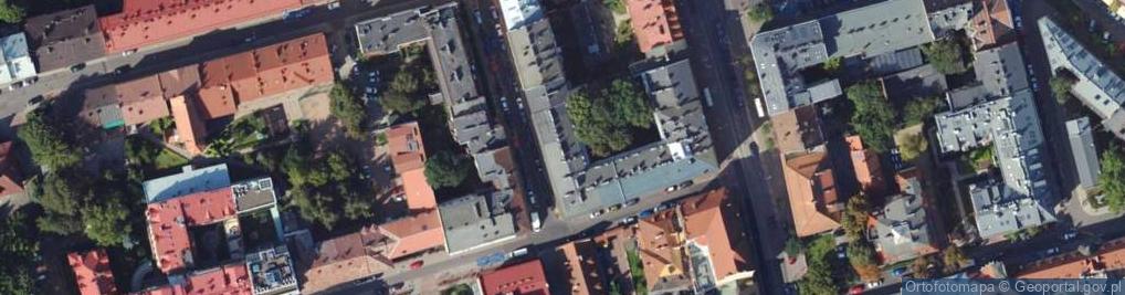 Zdjęcie satelitarne Augustiańska ul.