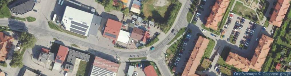 Zdjęcie satelitarne Augustowska ul.