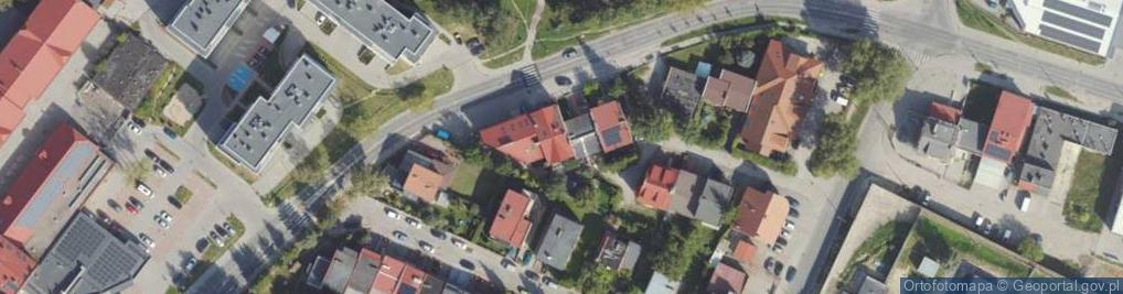 Zdjęcie satelitarne Augustowska ul.