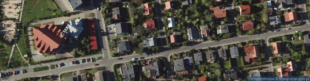 Zdjęcie satelitarne Australijska ul.
