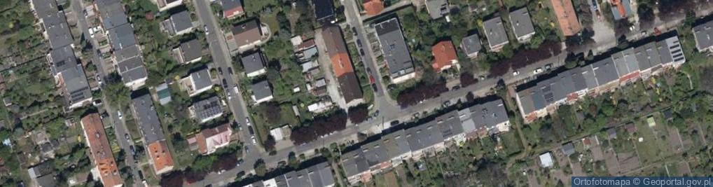 Zdjęcie satelitarne Australijska ul.