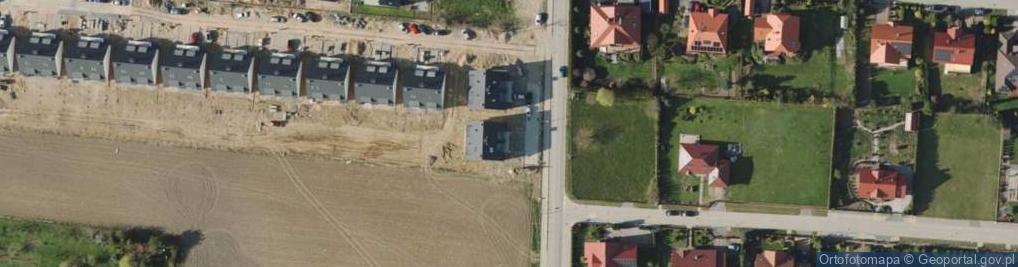 Zdjęcie satelitarne Azaliowa ul.