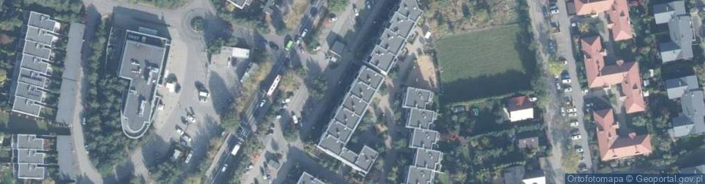 Zdjęcie satelitarne Azaliowa ul.