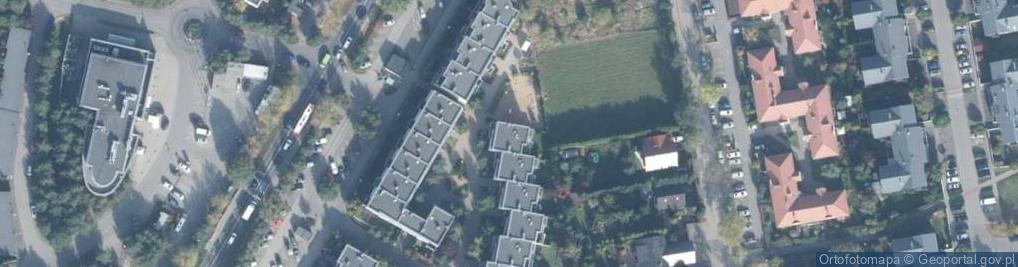 Zdjęcie satelitarne Azaliowa ul.