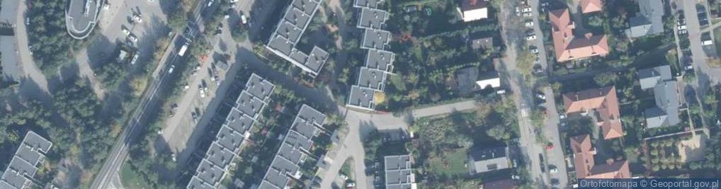 Zdjęcie satelitarne Azaliowa ul.