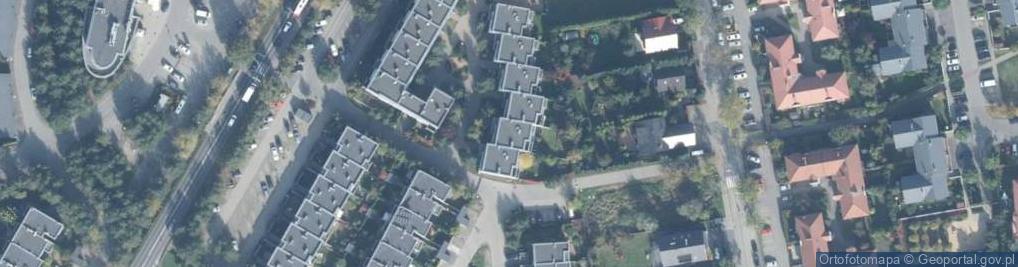 Zdjęcie satelitarne Azaliowa ul.