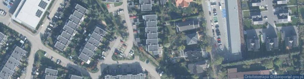 Zdjęcie satelitarne Azaliowa ul.