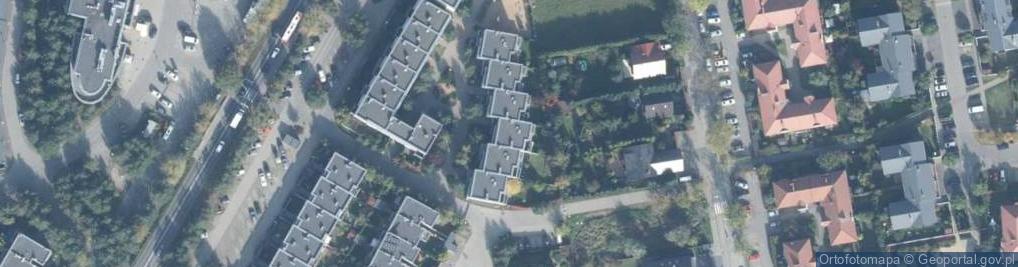 Zdjęcie satelitarne Azaliowa ul.