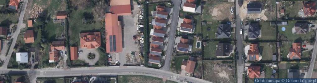 Zdjęcie satelitarne Azaliowa ul.