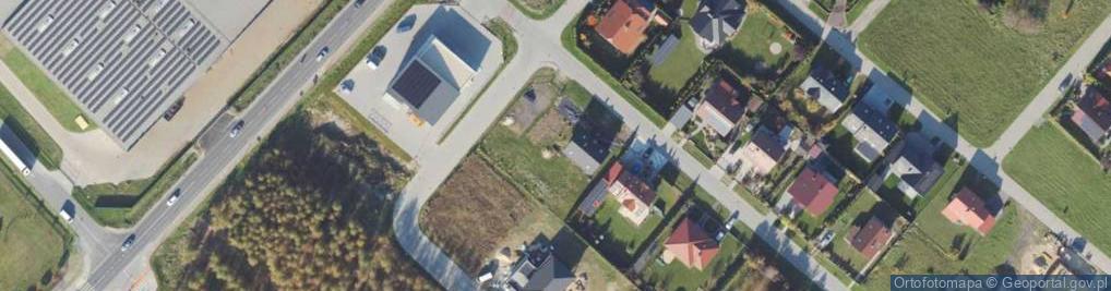 Zdjęcie satelitarne Azalii ul.