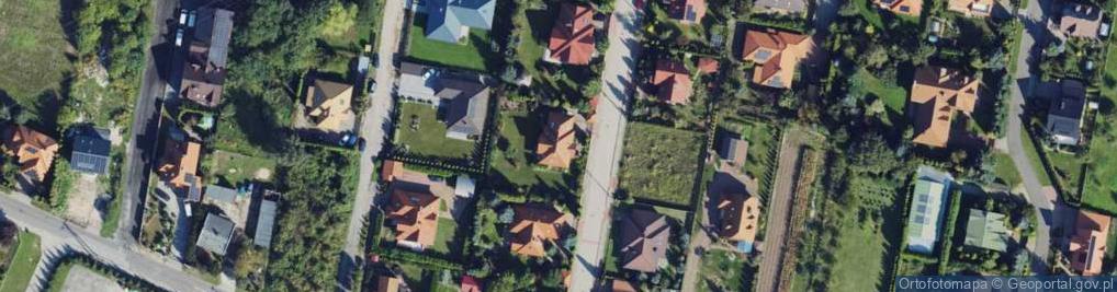 Zdjęcie satelitarne Azaliowa ul.