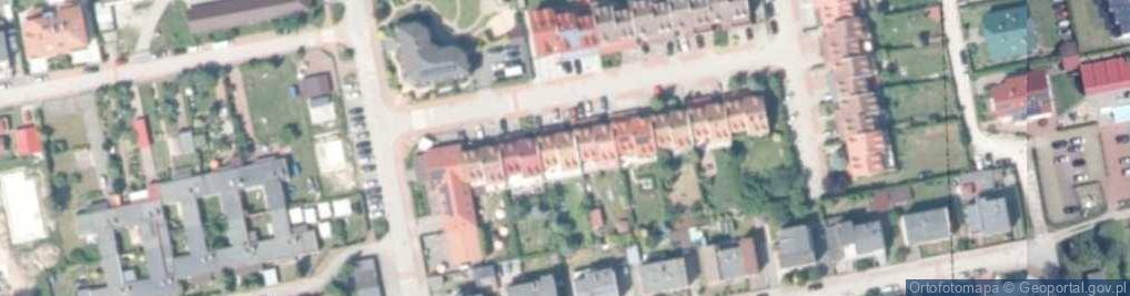 Zdjęcie satelitarne Azaliowa ul.