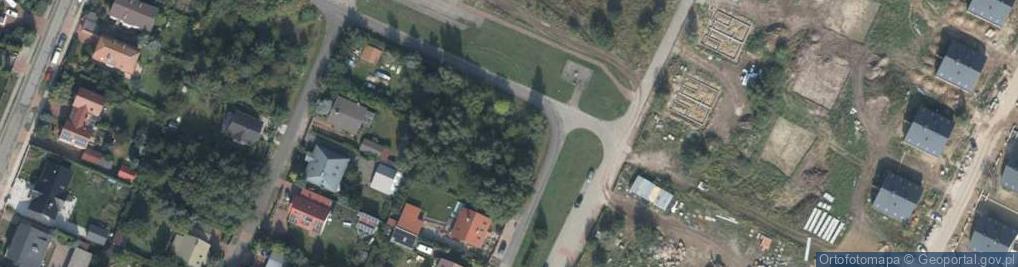 Zdjęcie satelitarne Azaliowa ul.