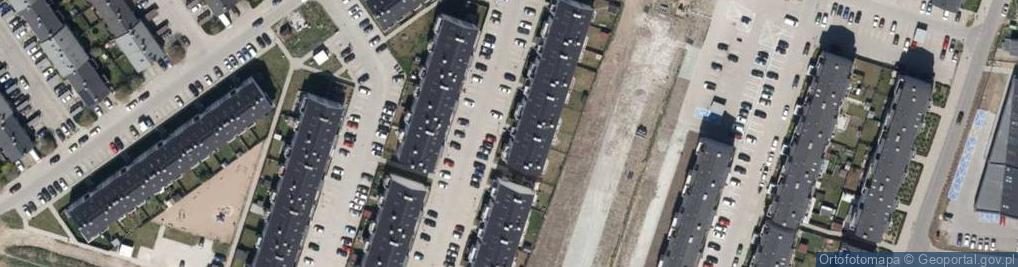 Zdjęcie satelitarne Azaliowa ul.