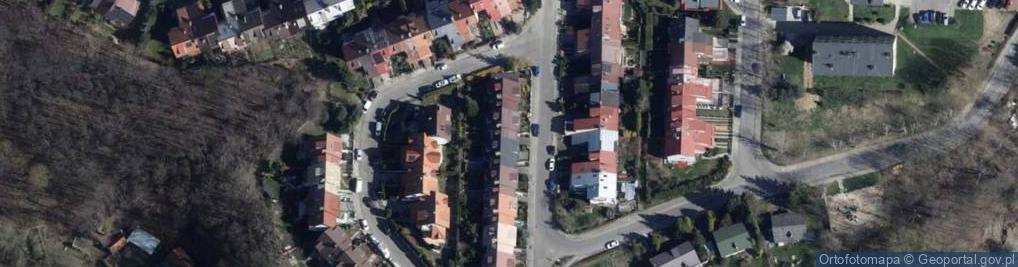 Zdjęcie satelitarne Azaliowa ul.